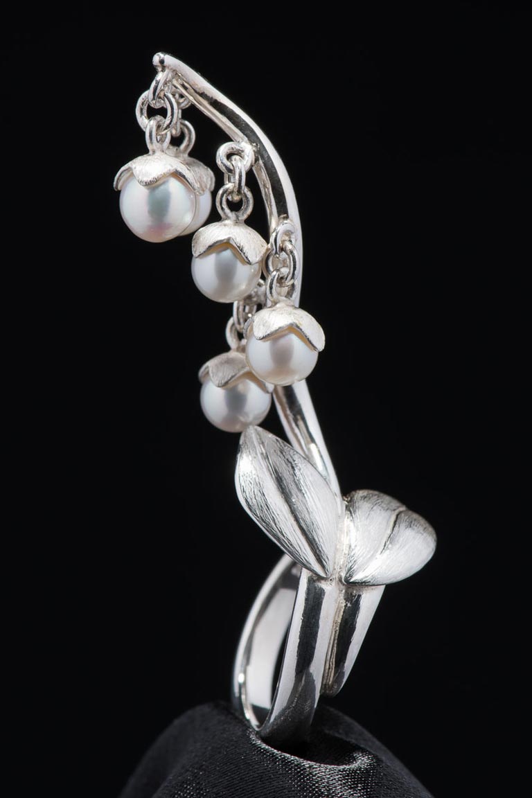 銀製リング「鈴の音ランラン」